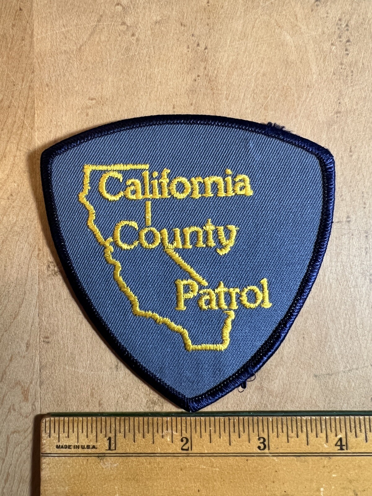 CALIFORNIA COUNTY PATROL SHERIFF POLICE PATCH