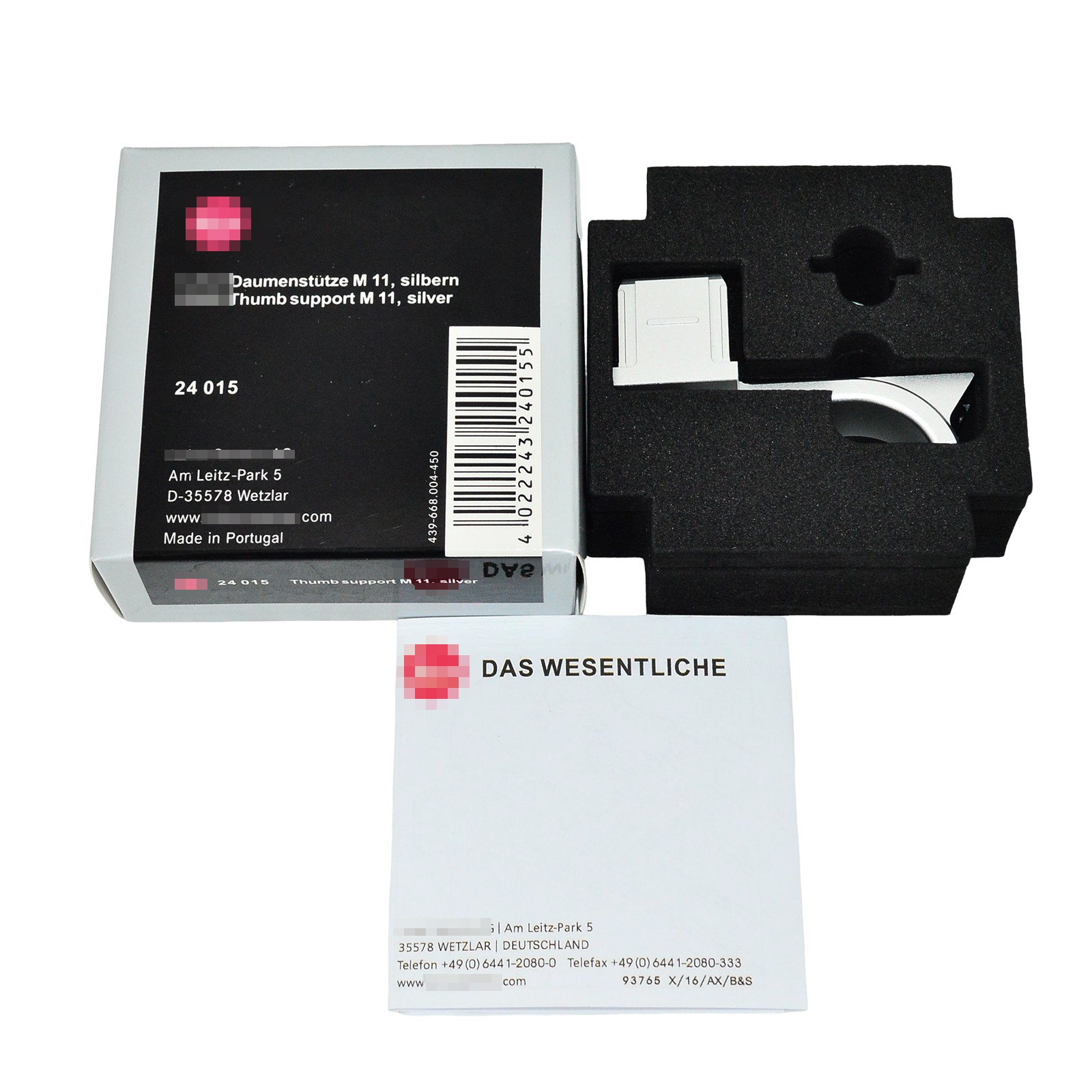For Leica M10 Camera Thumb Rest Support Silver #24015
