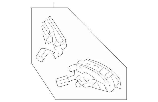 Genuine Mercedes-Benz Switch Panel W Navigation Pad 099-905-13-09-9J32