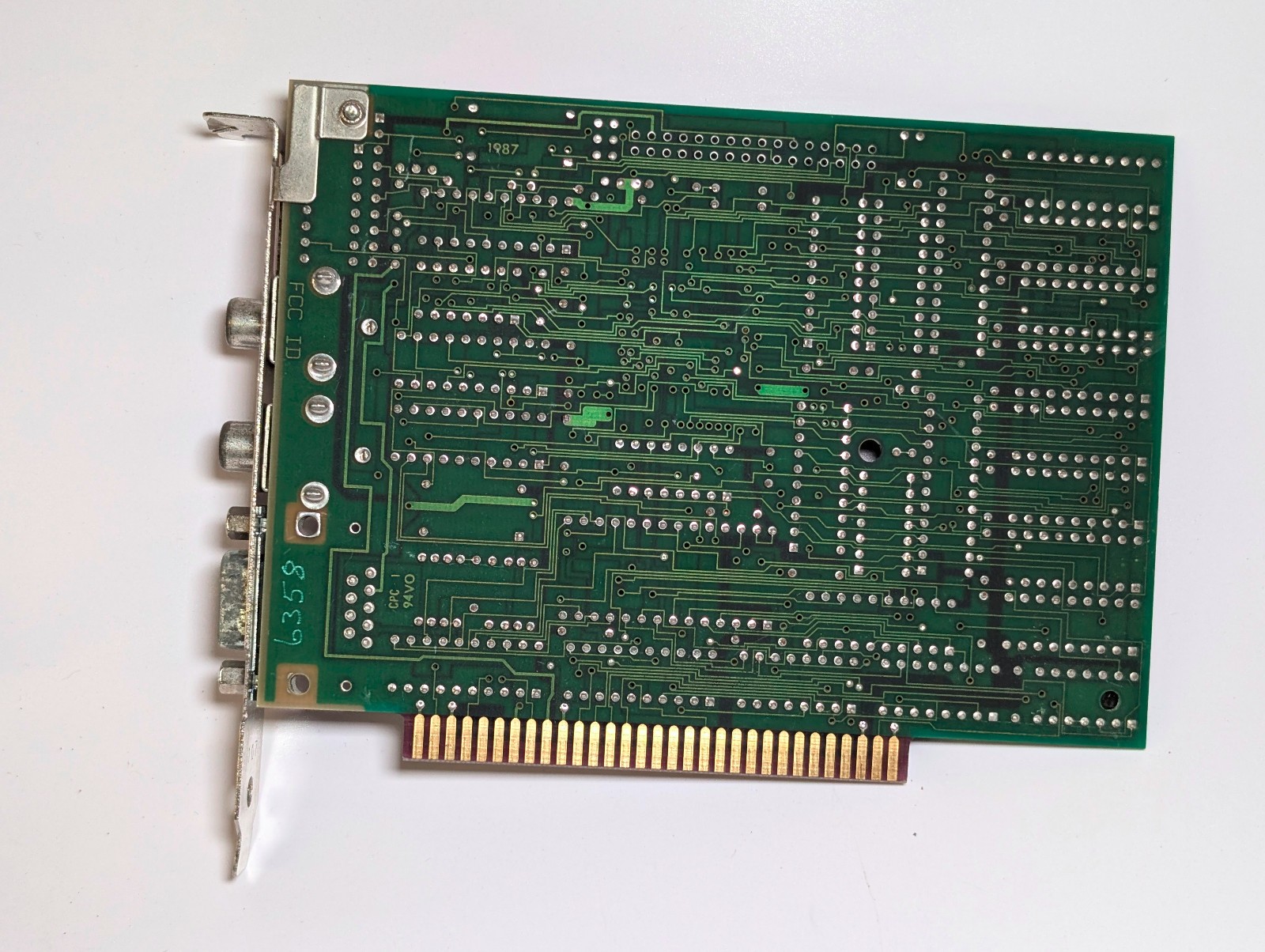 NSI Logic EVC-315S EGA card; 256 KB; ISA 8-bit; untested