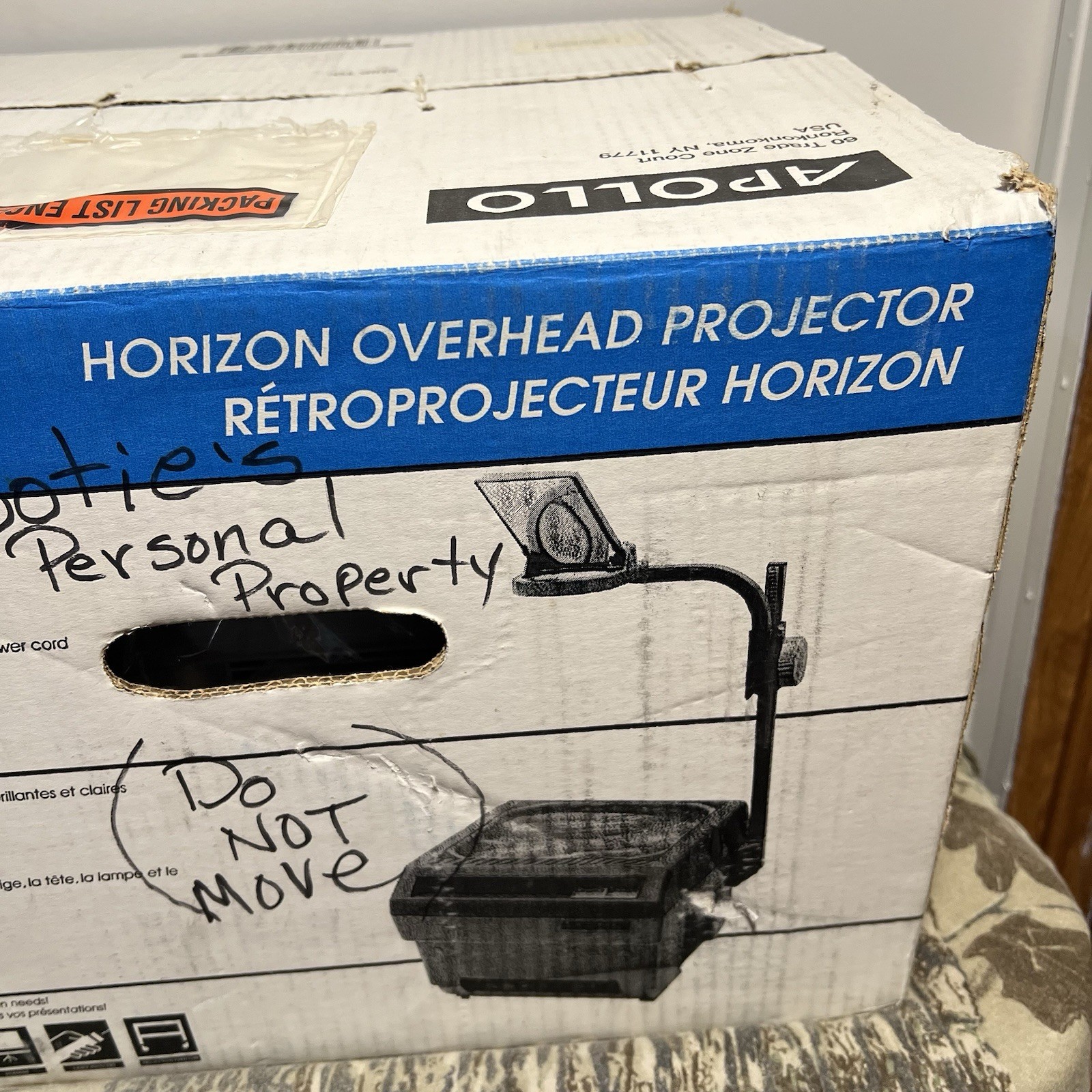 Vintage Horizon Apollo Overhead Projector Model 15000 Series NOS