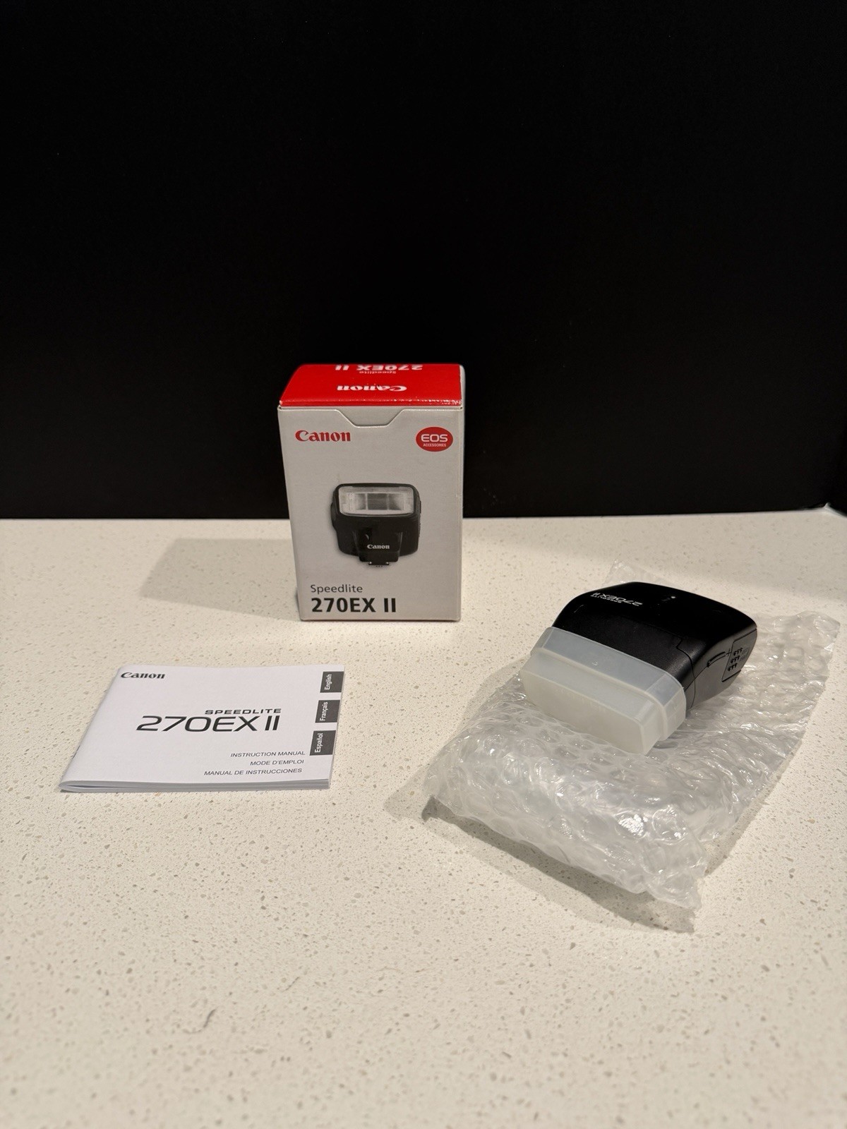 Canon Speedlite 270EX II Speedlite Flash - Battery Corrosion For Repair