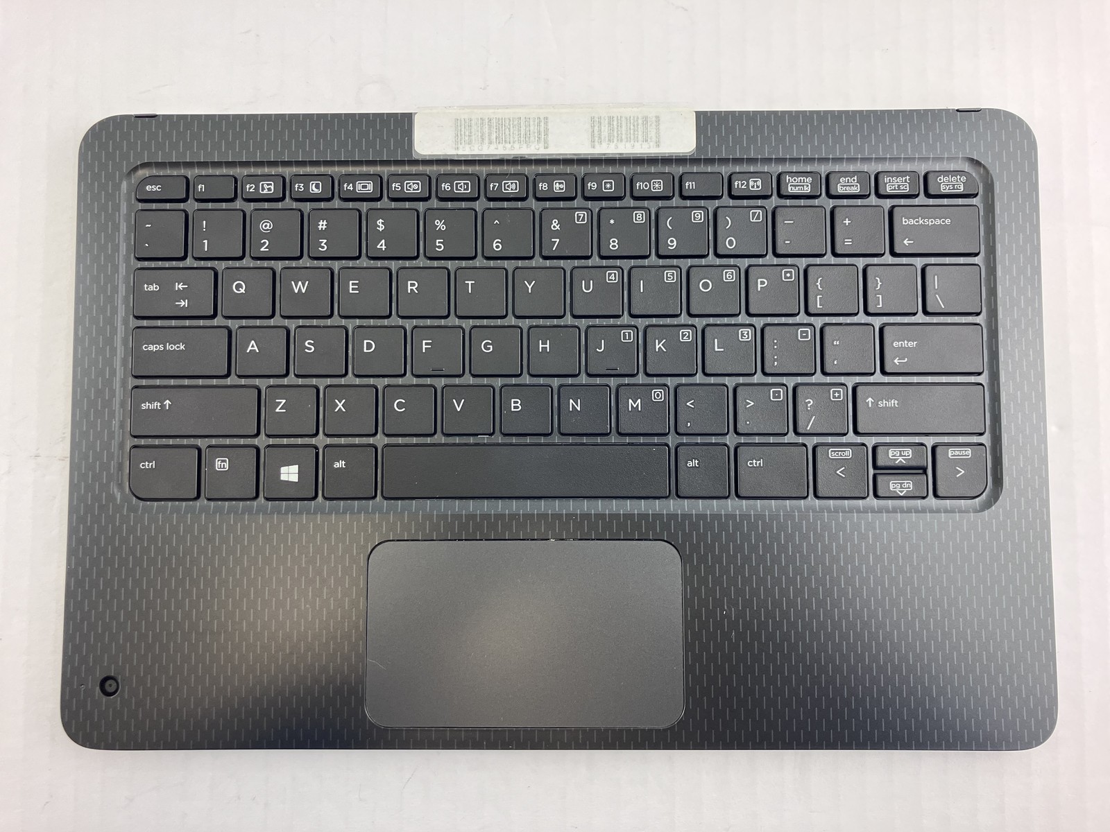 918555-001 - D1 Keyboard/top cover assembly with webcam