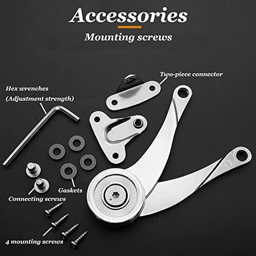 Cabinet & Furniture Stainless Steel Hinges Heavy Duty Lid Support Hinges