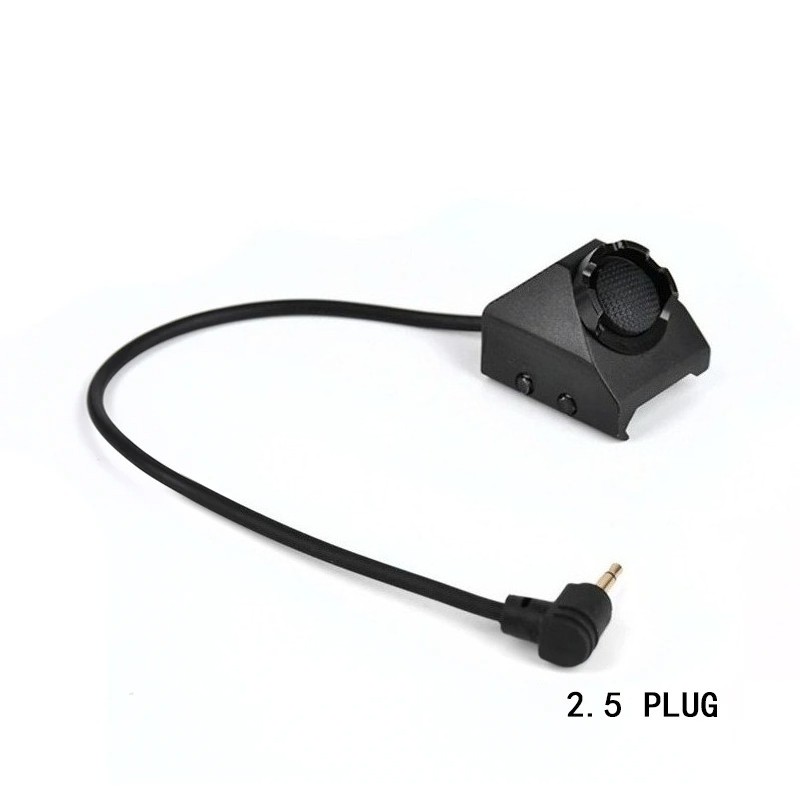 PEQ 2.5mm Metal Hotbutton Switch Dual Remote Pressure for DBAL PEQ NGAL Rail