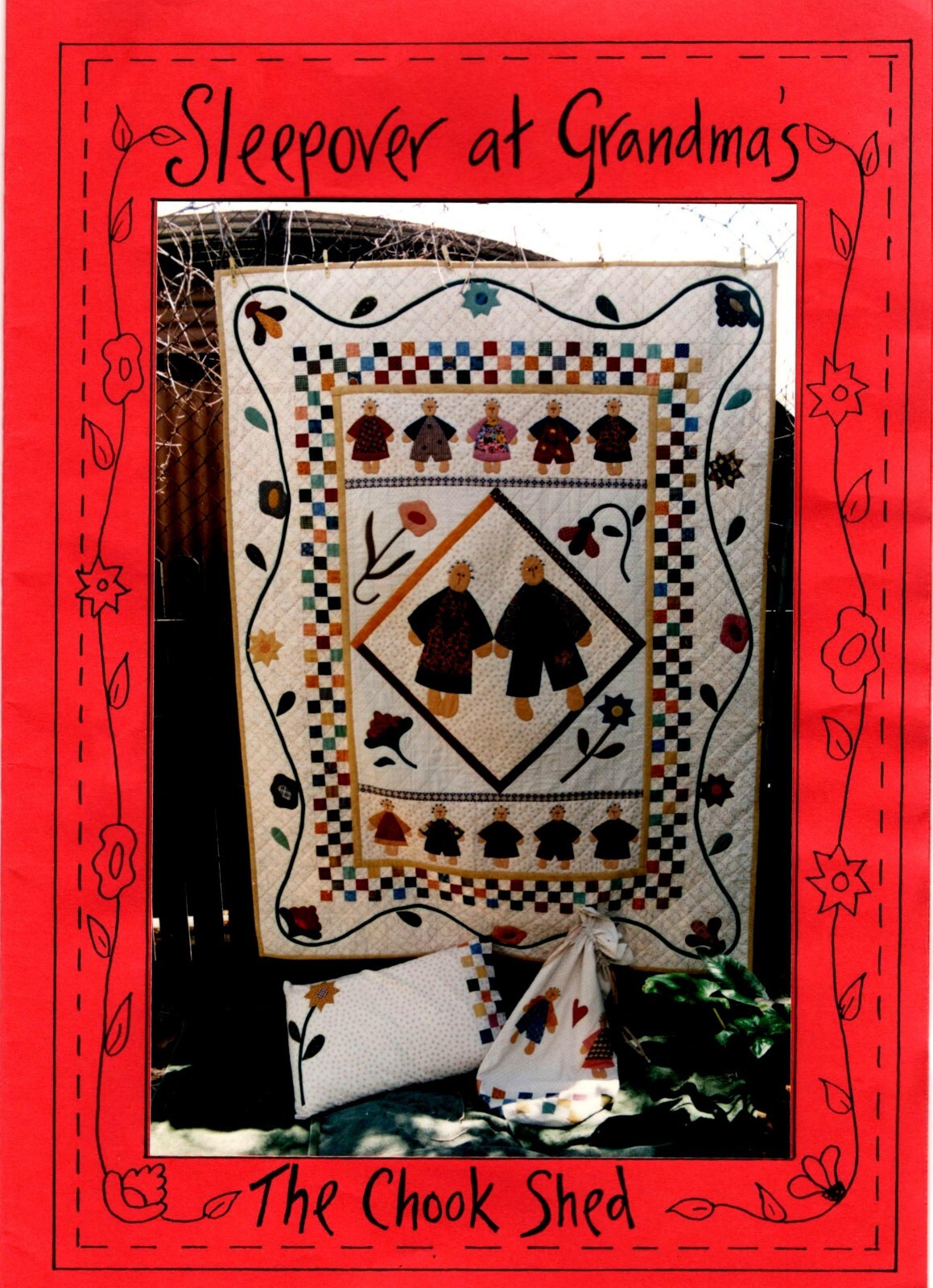 Sleepover at Grandma's Quilt Pattern by The Chook Shed