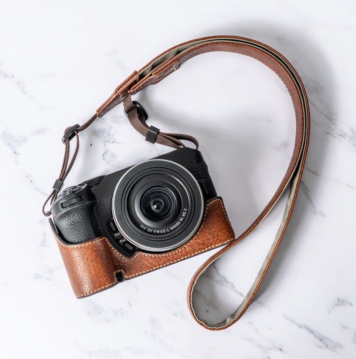 For Nikon Z30 Z50 Camera Leather Dock Case Base Protection Camera Cover Shell