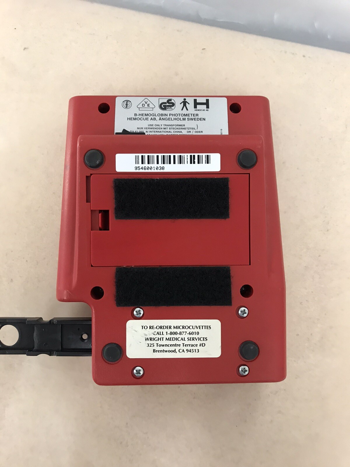 HemoCue B-Hemoglobin Photometer System Blood Glucose Analyzer Lab