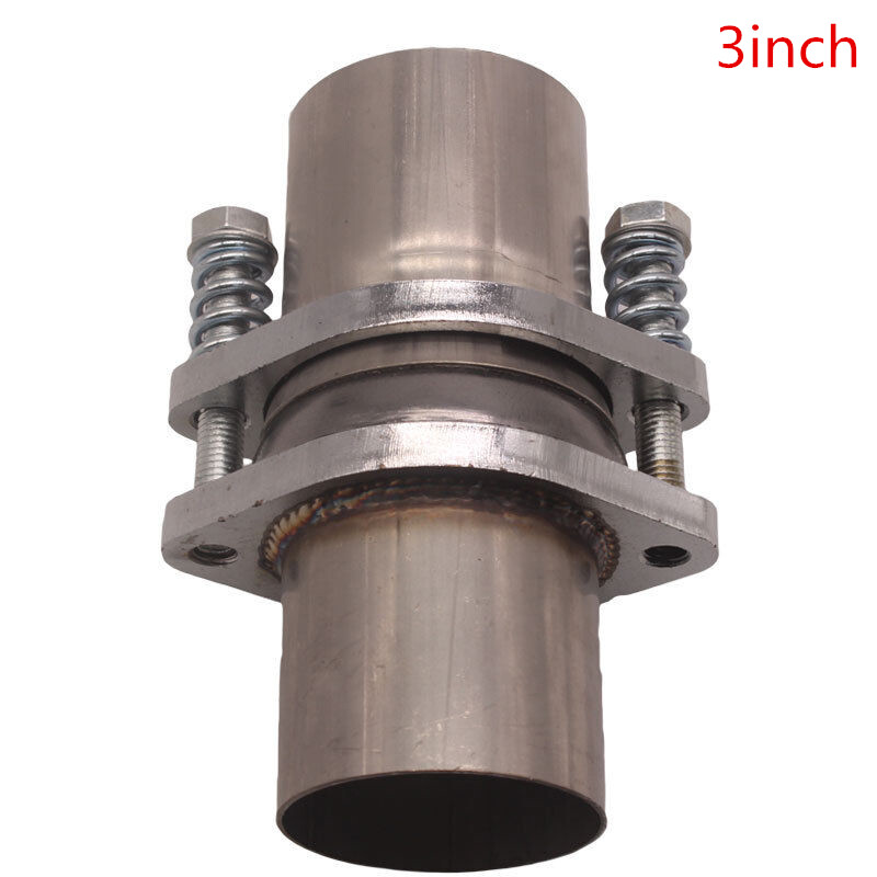 Stainless Steel 3" ID To 3" OD QuickFix Exhaust Spring Bolt Flange Repair Pipe