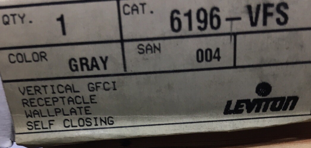 6196- VFS LEVITON