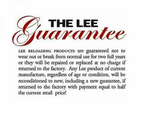 Lee Precision 323 Bullet Sizer & Punch NEW!! # 91515