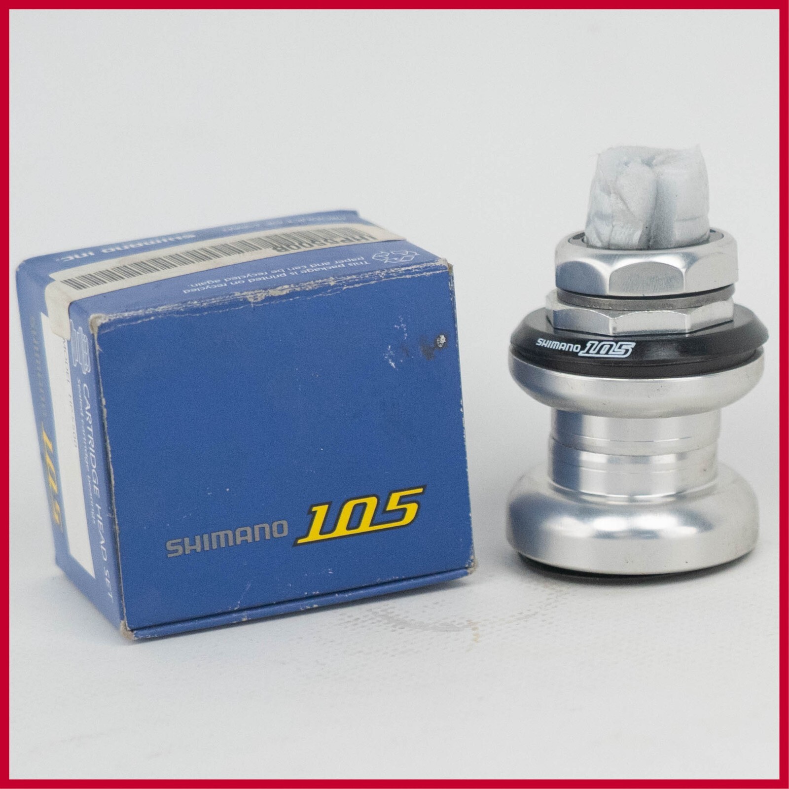 NOS SHIMANO 105 HP-5500 HEADSET 1" VINTAGE 90s THREADED INCH ROAD BIKE IHP5500B