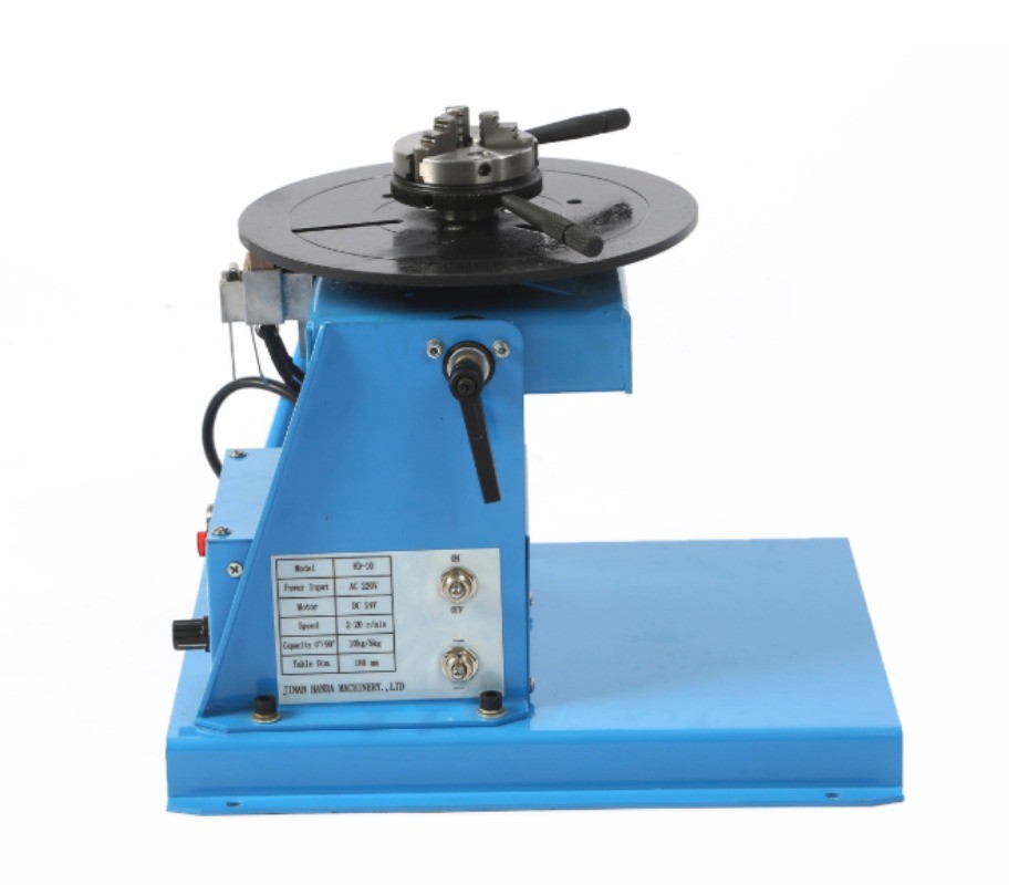 Rotary Welding Positioner Welding Turntable 10KG Welding Positioning Machine