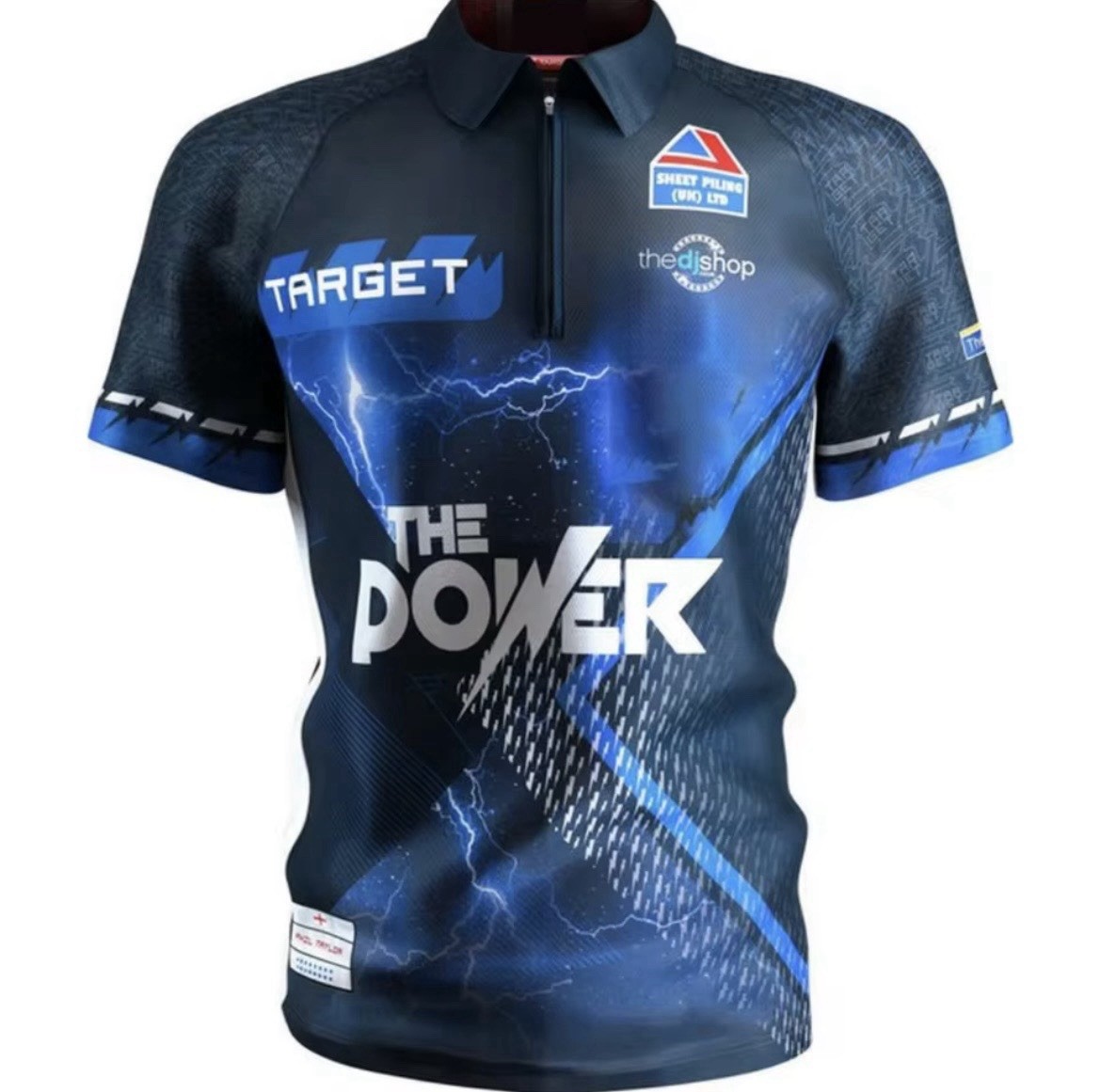 Phil The Power Taylor PDC Darts Player Men's Polo Shirt Top New Size S - XXL