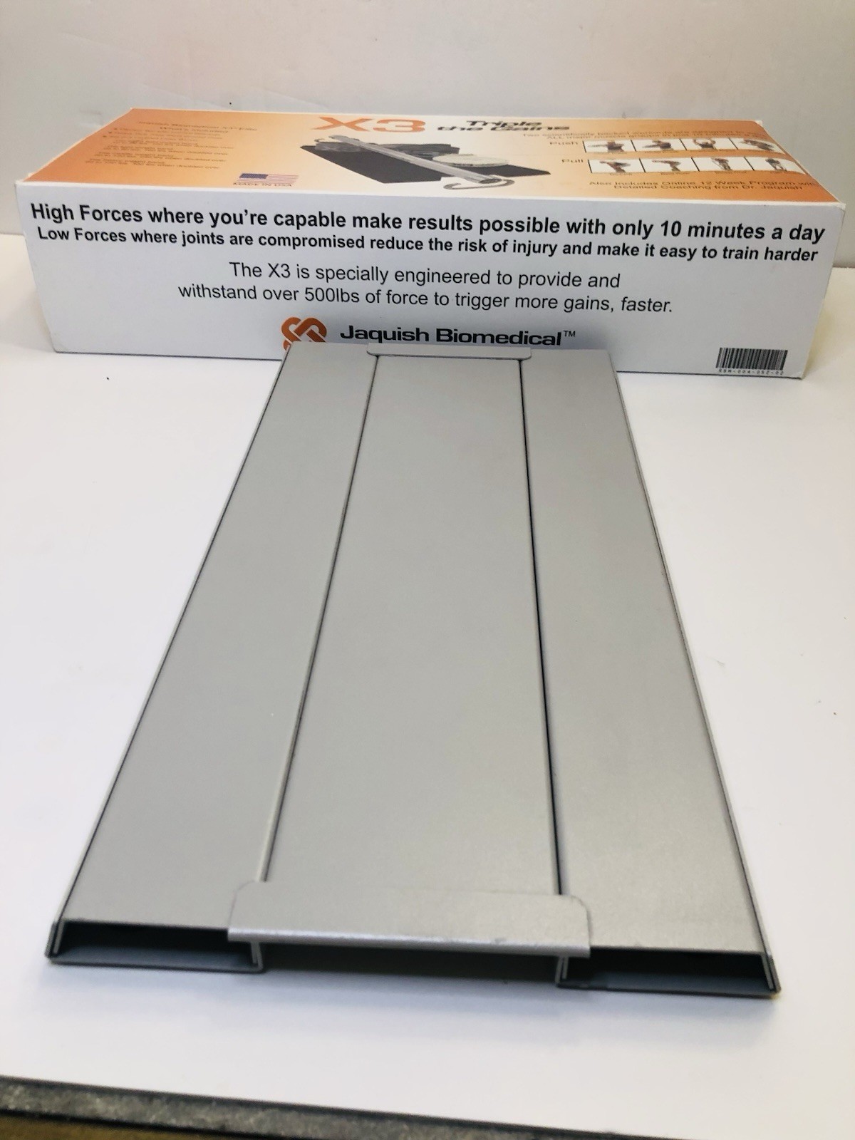 X3 Bar Footplate for X3 Bar Elite Gym Home Gym in Excellent Condition PLATE ONLY