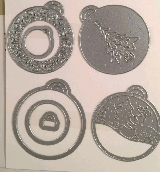 Stampin' Up! MERRY TAGS 7 FRAMELITS DIES Christmas ornaments 141835