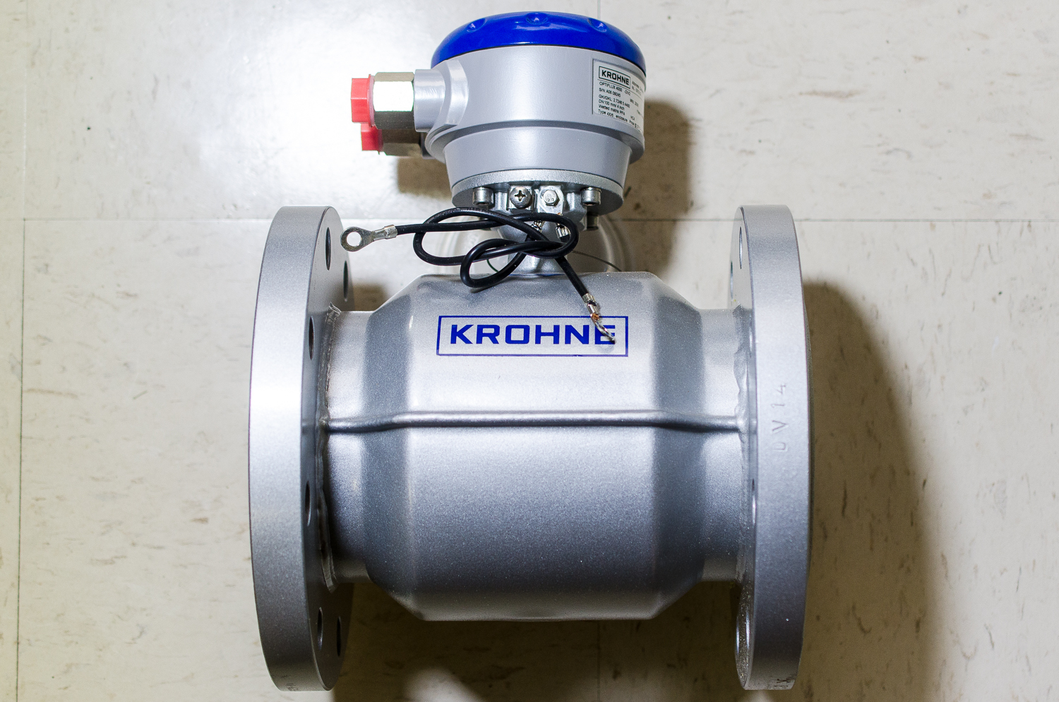 NEW 4" Krohne OPTIFLUX 4000 DIV2 Electromagnetic Flow Sensor NL-3313 LC