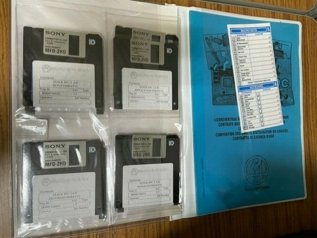 Marposs CM09A01U33 E9066 Quick SPC Distributed System Software