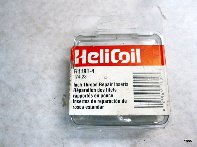 Helicoil R1191-4 1/4-28 Inch ~ 12 Thread Repair Inserts