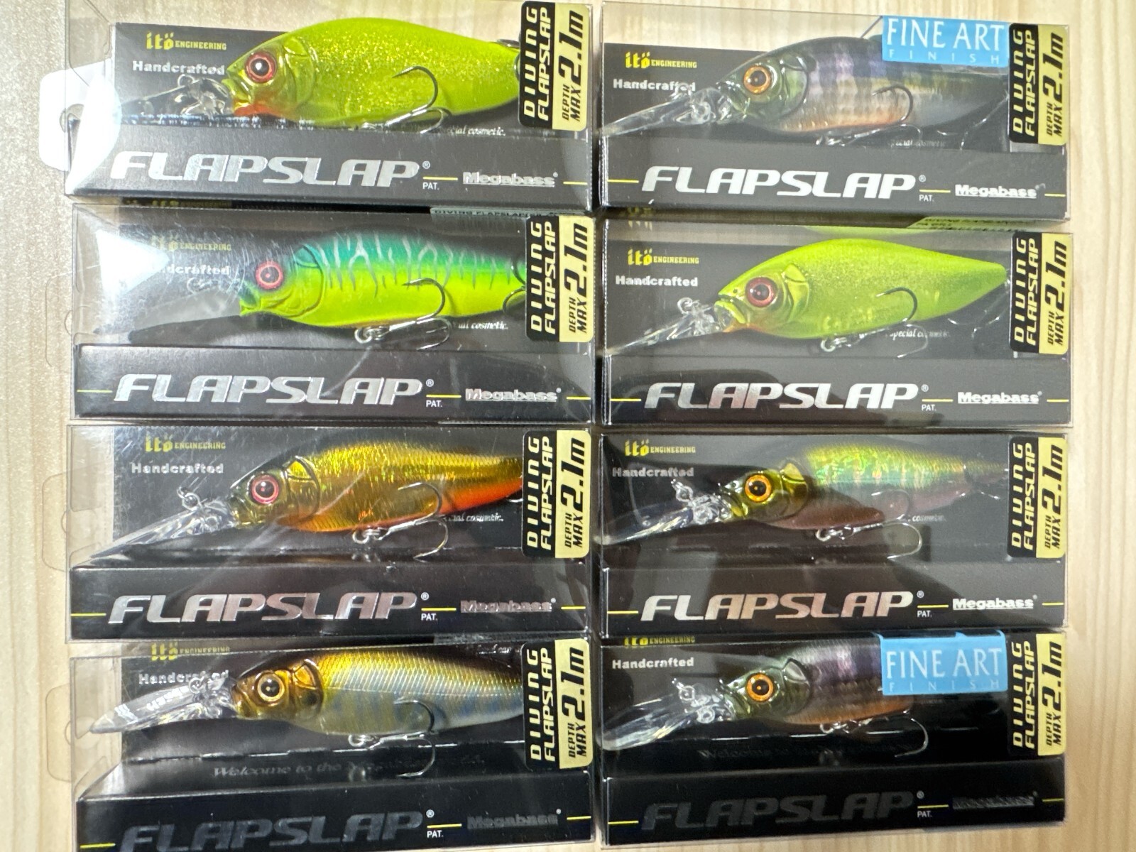 Megabass ITO DIVING FLAP SLAP (SP-C) DEPTH MAX 2.1m Fishing Lure New