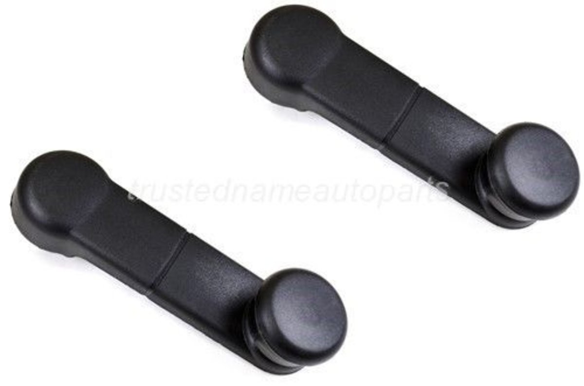 fits 1997 to 2014 Ford F150 Window Crank Handle Left Right Black