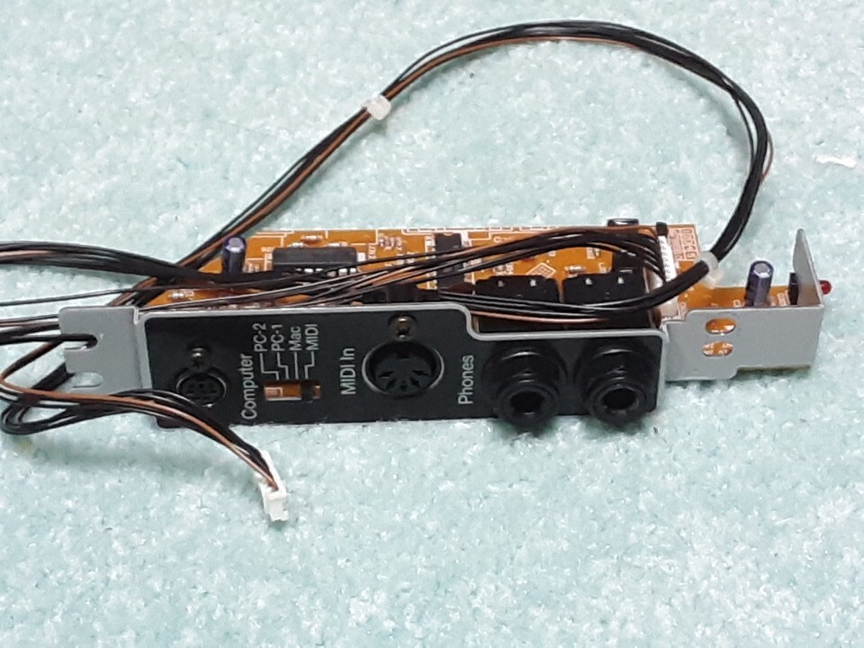 Roland Front Jack Board ASSY 71011867 Digital Piano KR-575 Parts 01348289 00