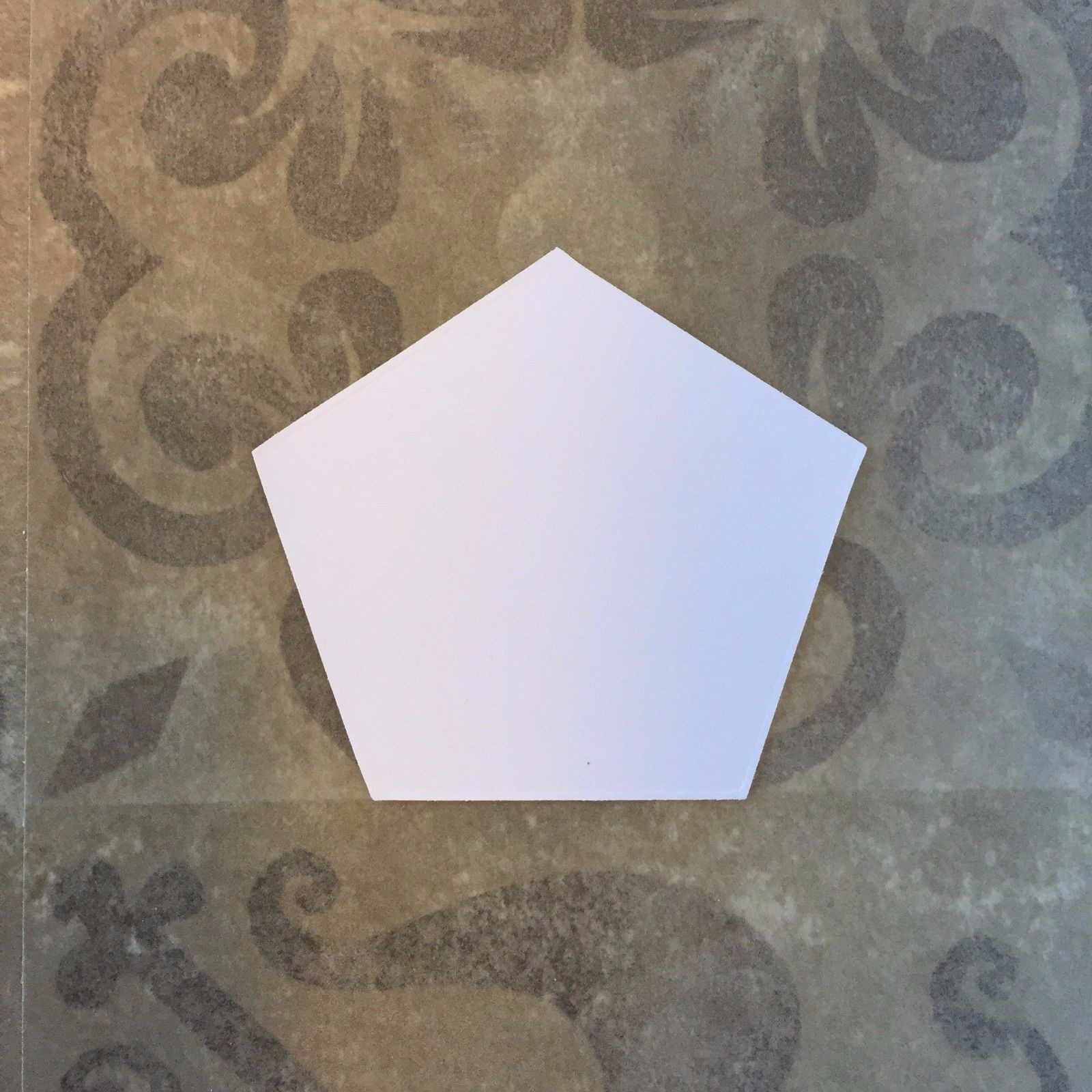 1" Pentagon-1000 English Paper Piecing  Quilt Templates by All Quilty