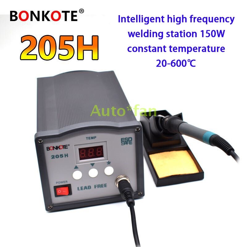 Brand New BONKOTE 205H 150W Intelligent Digital Display HF Soldering Station Kit