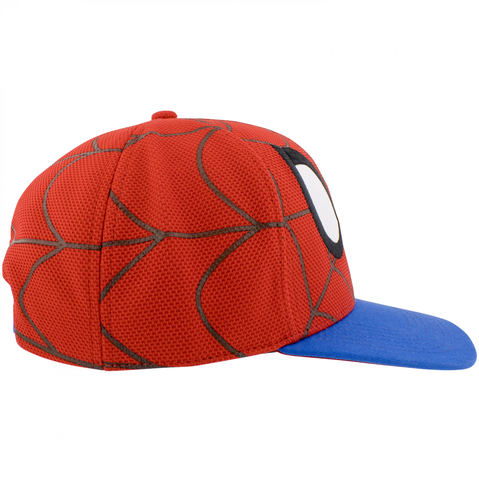 Spider-Man Mask Character Armor Snapback Hat Multi-Color