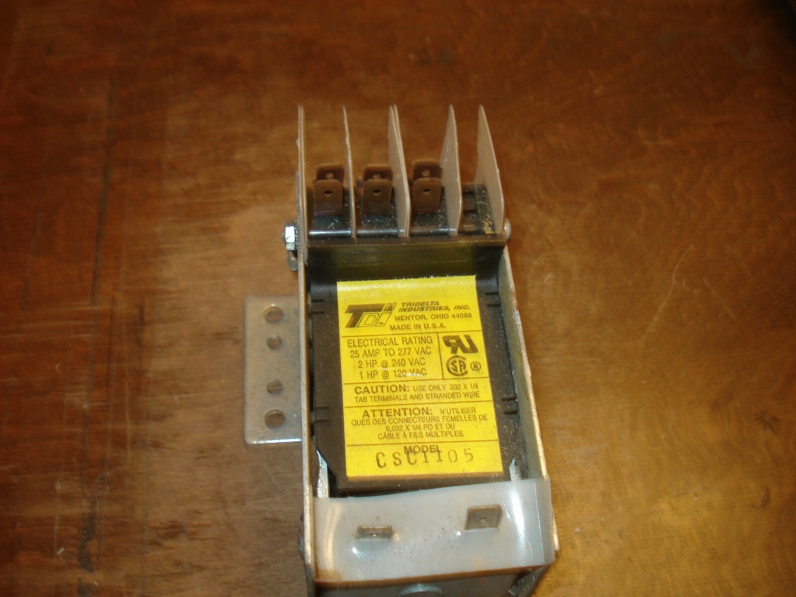 Tridelta CSC1105 Sequencing Stepper Switch 120V Coil CSC-1105 NEW