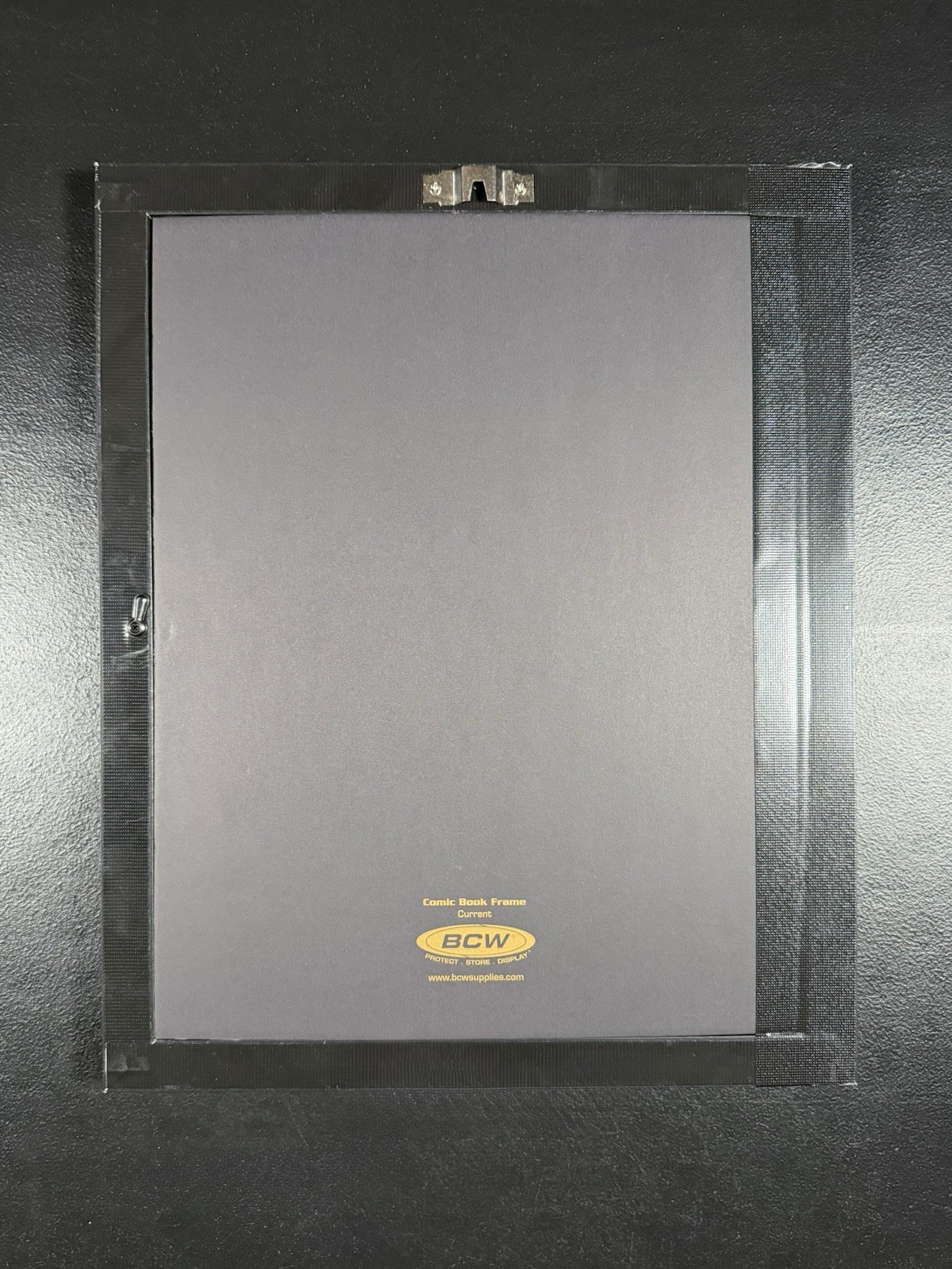 (2 Pack) BCW Comic Book FRAME - MODERN CURRENT Size Black Wood Polycarbonate