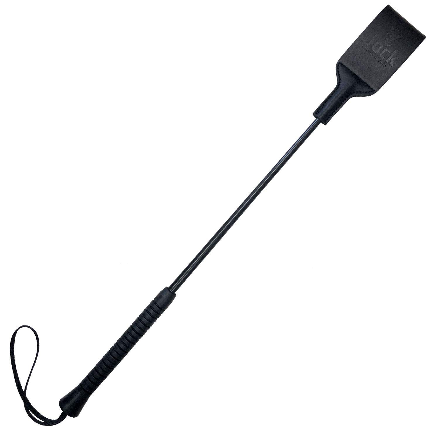 Jack Hardy Supply 18 Inch Premium Riding Crop Horse Whip for Medium, Black