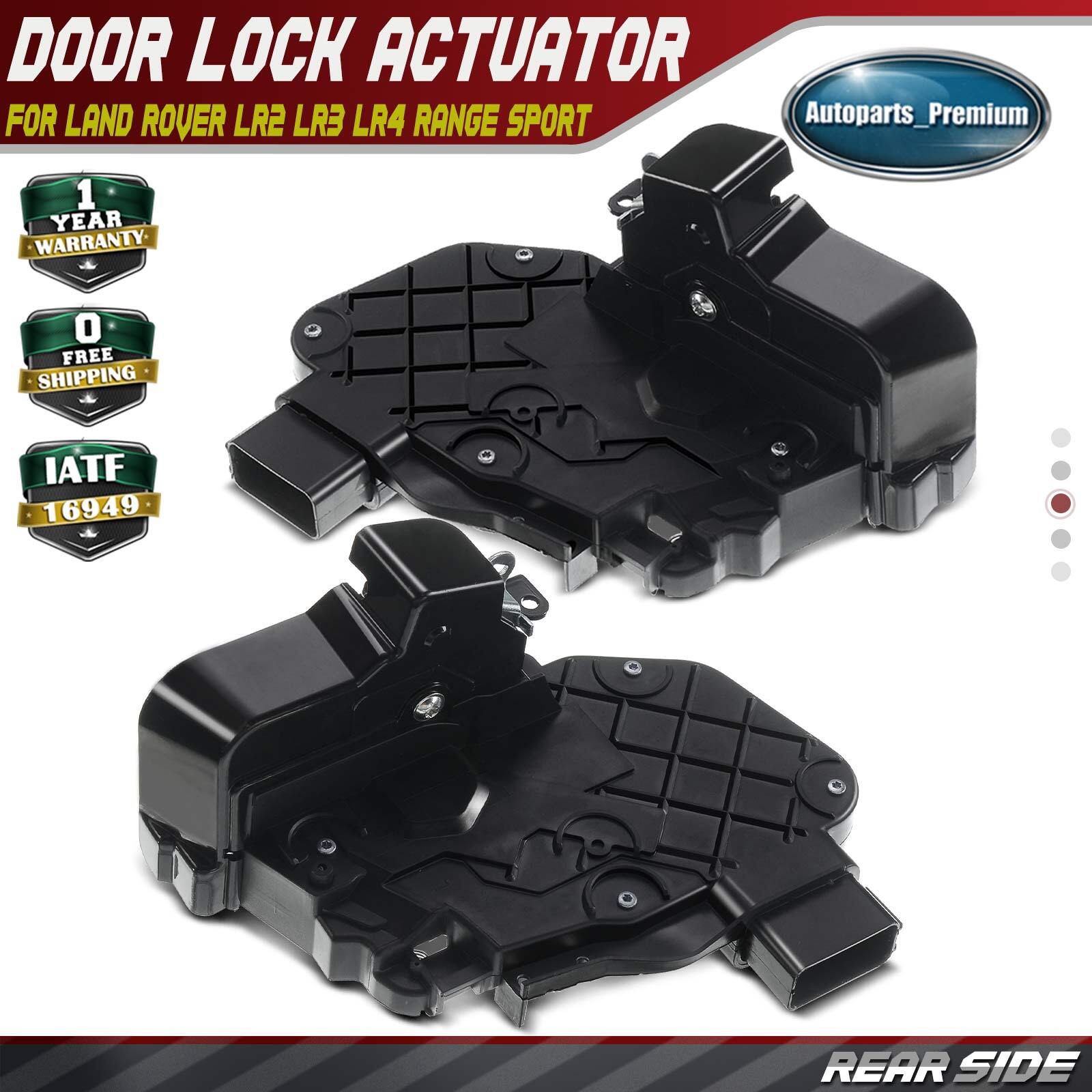 2x Door Lock Actuator Rear Left & Right for Land Rover LR2 LR3 LR4 Range Sport