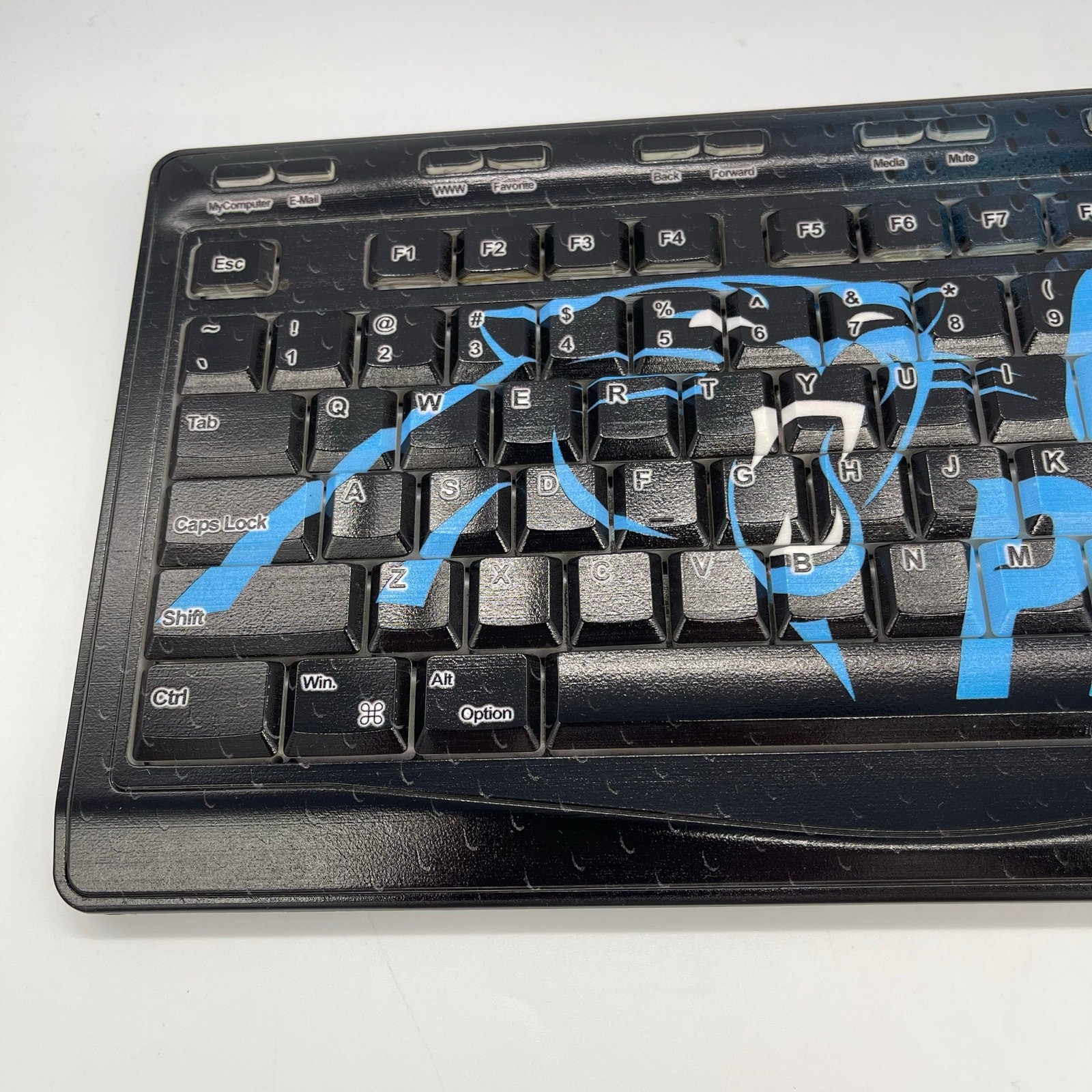 Keyscaper 510W Carolina Panthers Wireless USB Keyboard