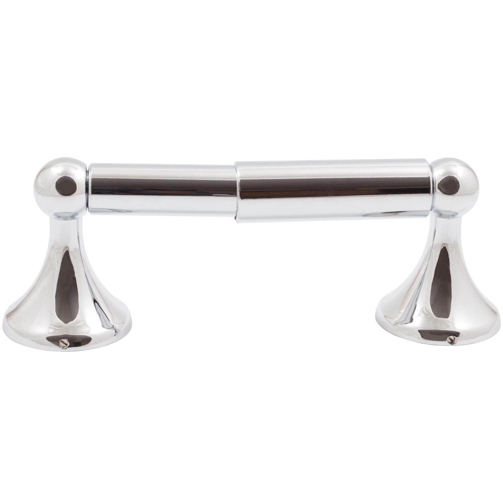 Coastal Paper Holder, Polished Chrome by Stone Harbor Hardware
