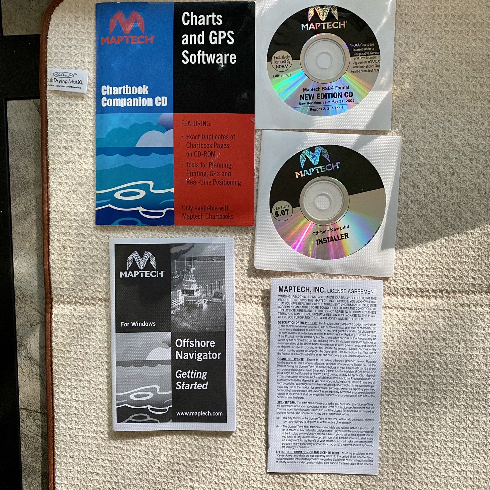 MapTech Digital ChartKit 2005 Region 4 Chesapeake & Delaware Bays BSB4 Format