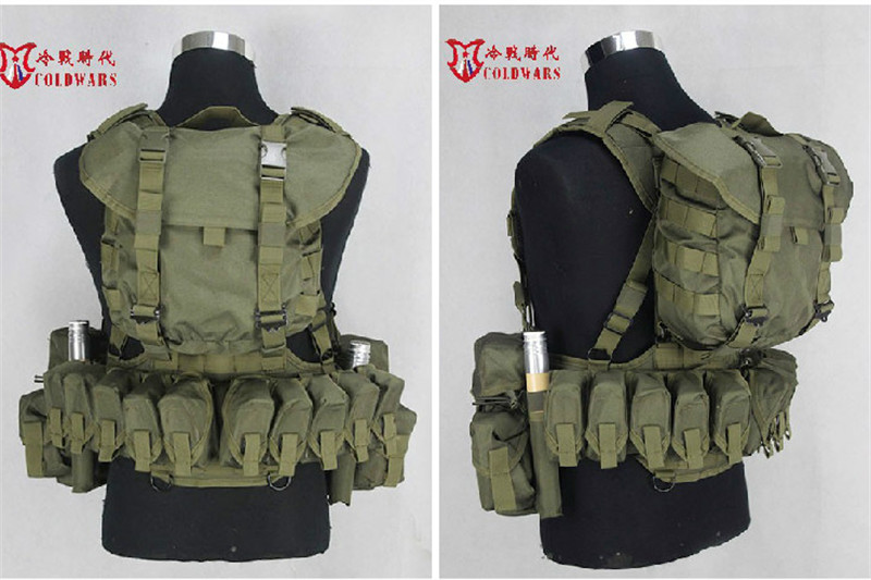 Russian Special Forces Vest Set Smersh Training Gear Tactical Combat Chest Rig