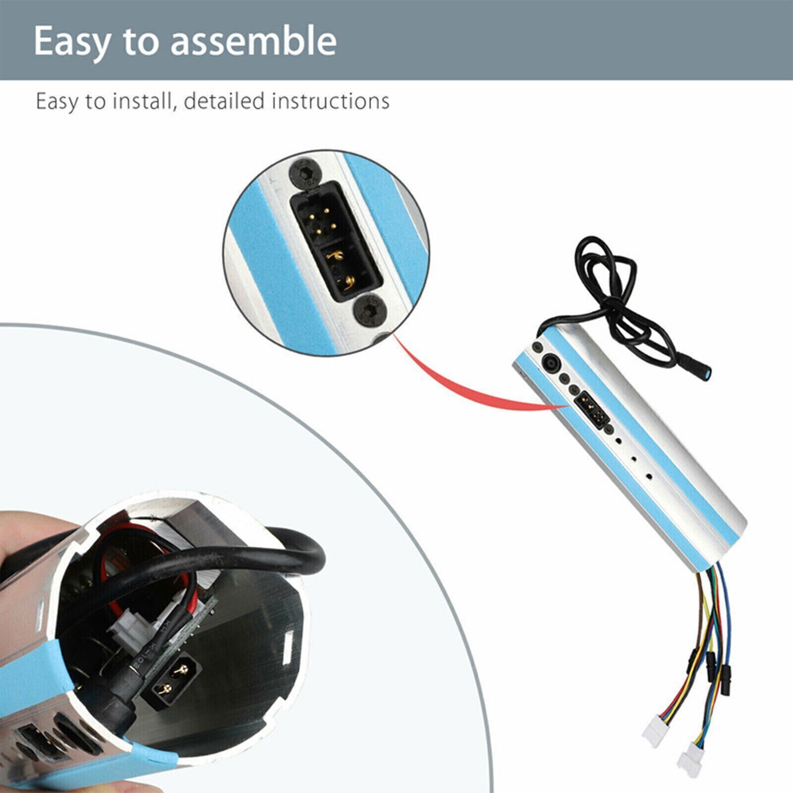 Control Circuit Board Dashboard Assembly Set for Ninebot Segway ES1 ES2 ES3 ES4