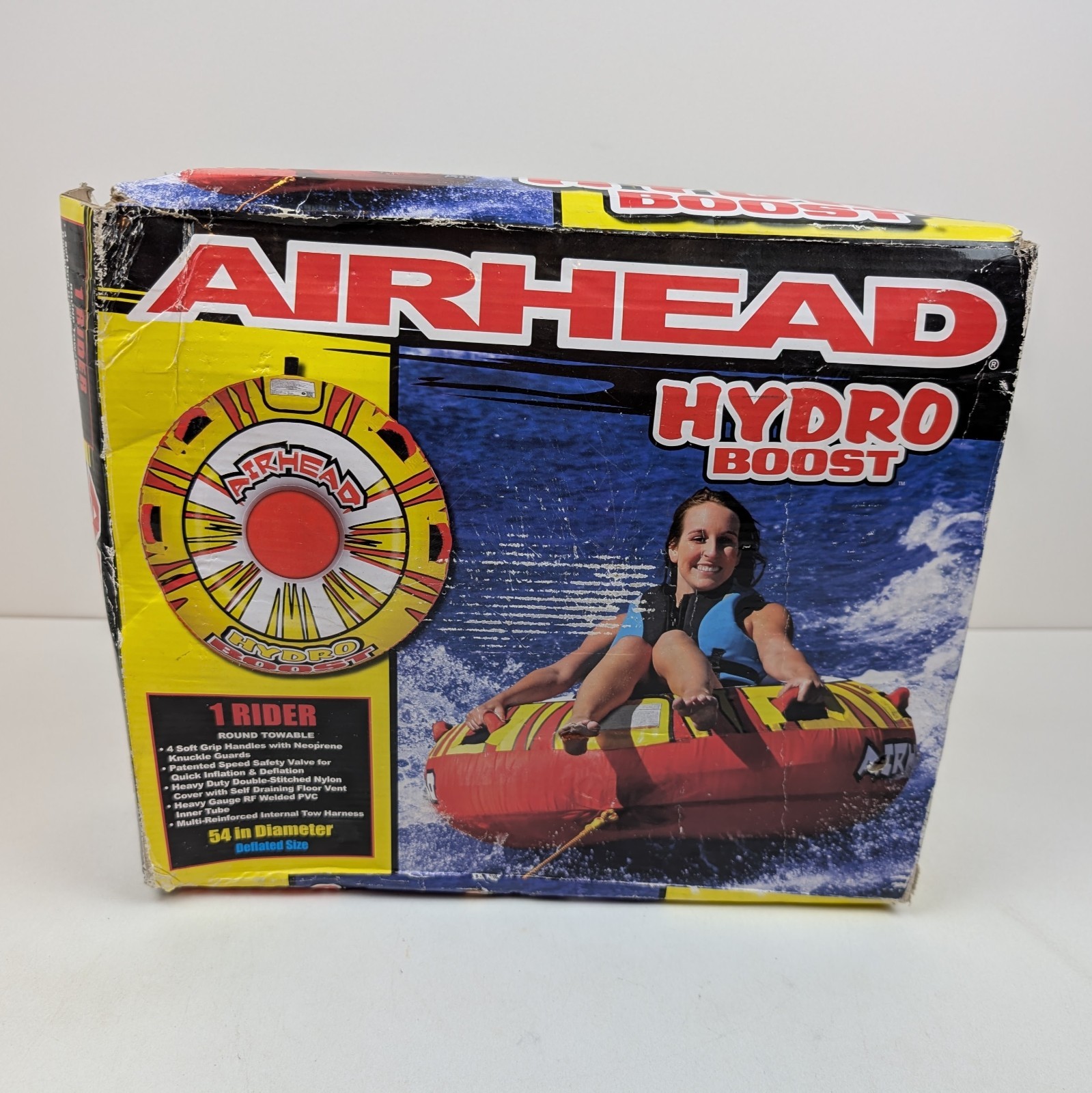 Airhead Hydro Boost 54 inch Towable Tube (WMT-2) New Open Box