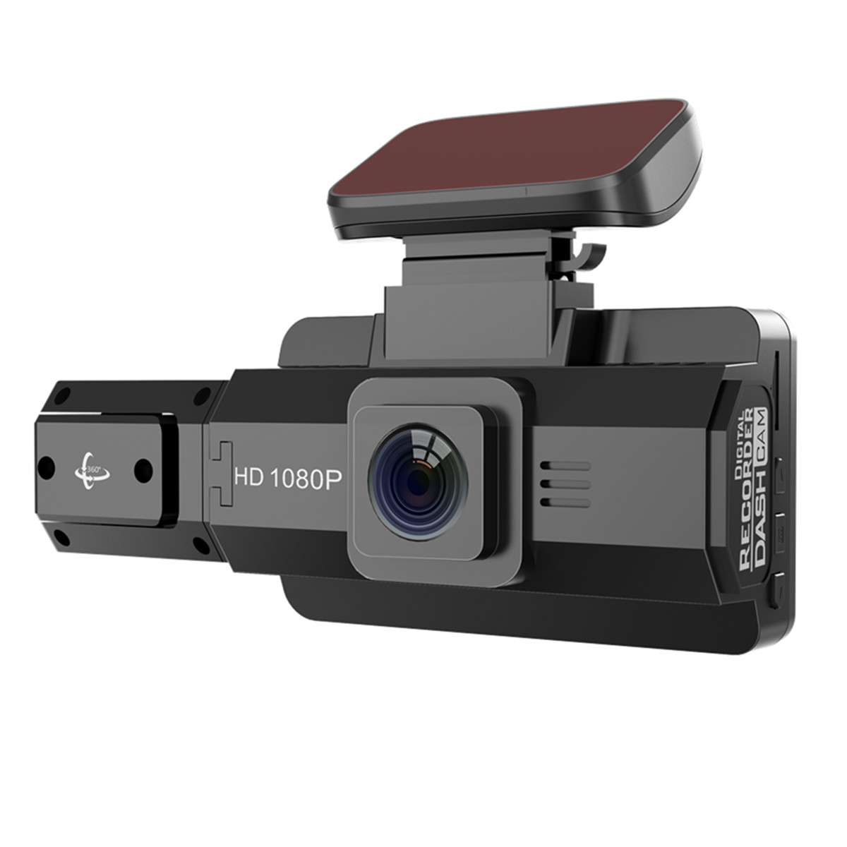 Dual Lens Dash Cam 1080P Car DVR Driving Video Recorder Front And Inside Camera