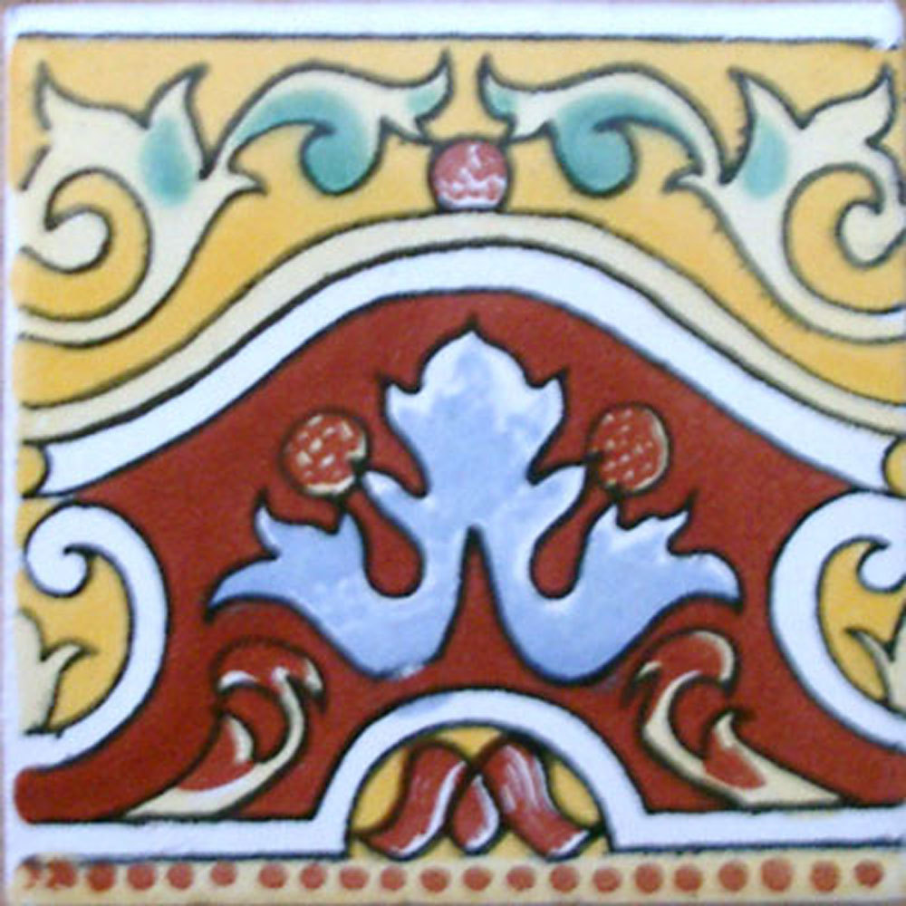 #C083 MEXICAN CERAMIC HANDMADE TALAVERA TILE SETS