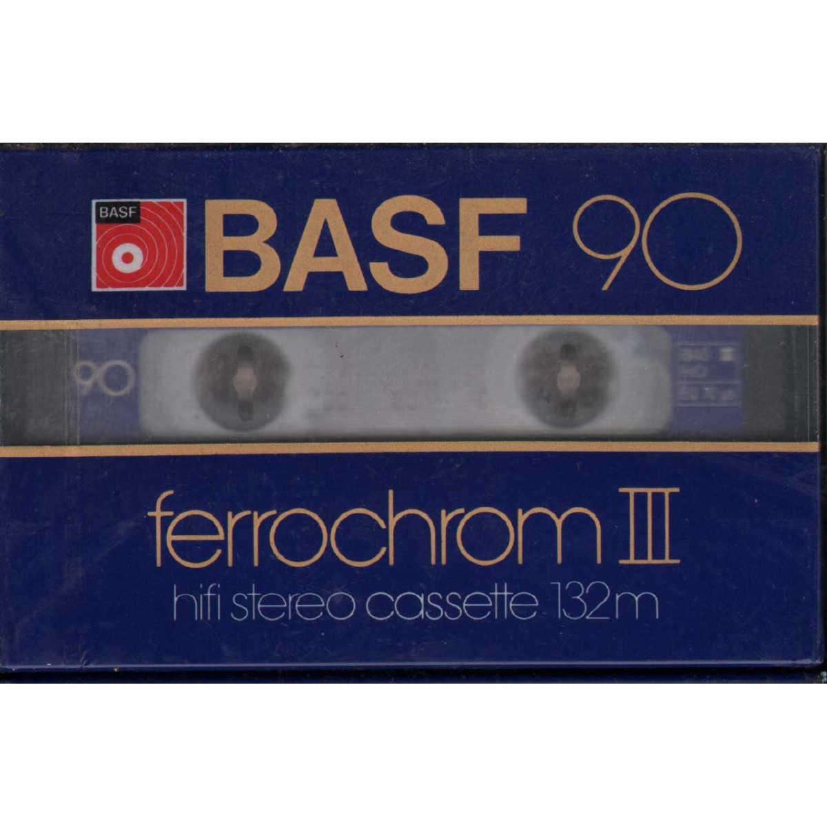 BASF FerroChrom III 90 hifi Stereo 132 m Cassette Sigillata