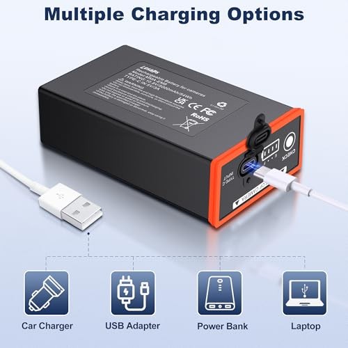 2-Pack 5000mAh Replacement Battery Pack for Moultrie Edge | Compatible 2Pack