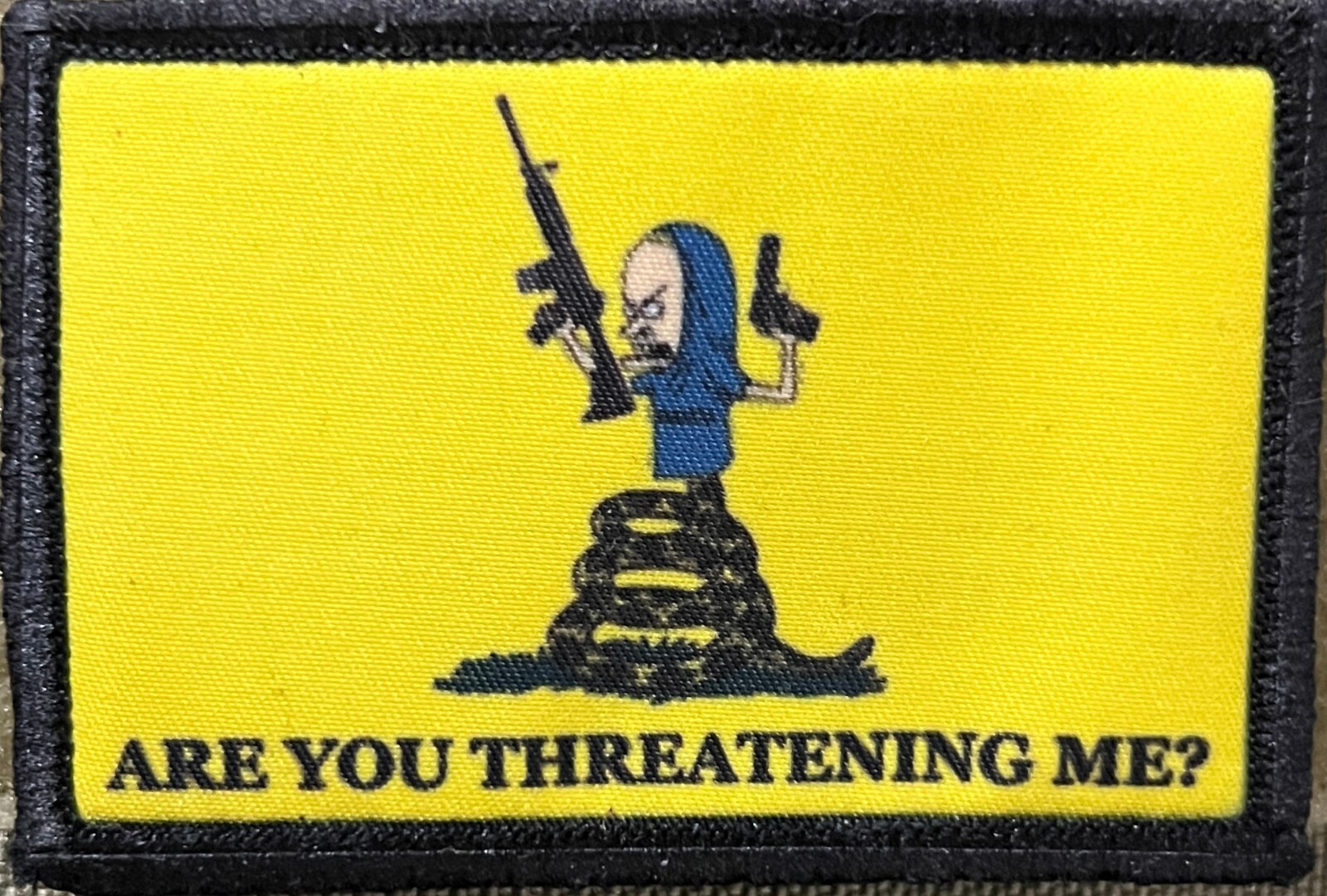 1x4 For Democracy! Helldivers Themed Morale Patch