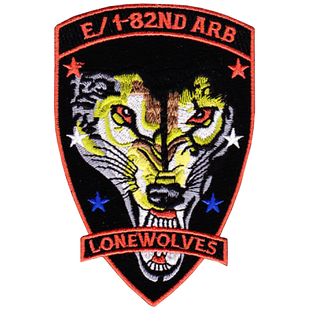 1st Squadron 82nd Aviation Attack Recon Battalion E Co Patch