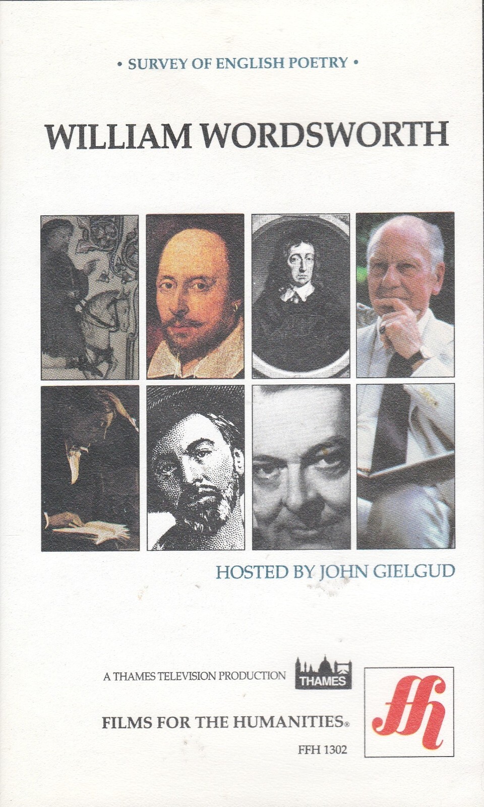 William Wordsworth: Hosted by John Gielgud (VHS)