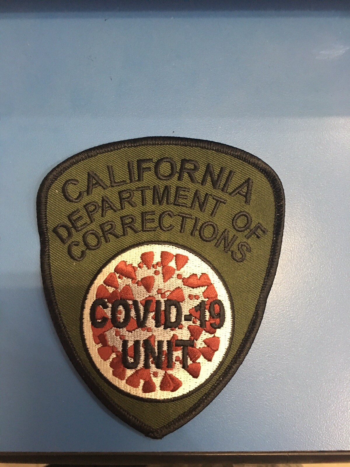 California Department Of Corrections C****-19 Unit Patch