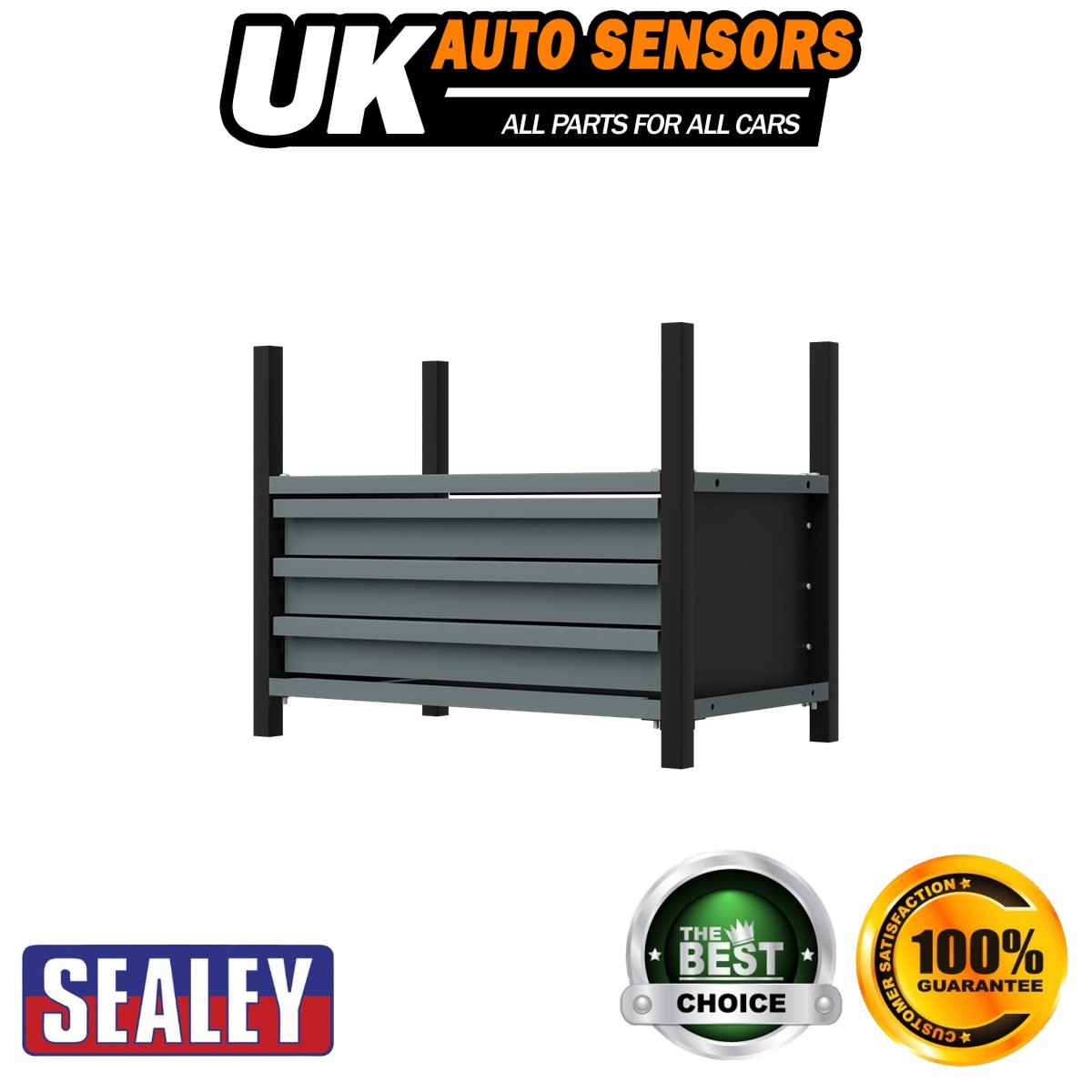 Sealey Modular Storage Mid Unit 3 Drawer & 1 Shelf 580mm APMRM2