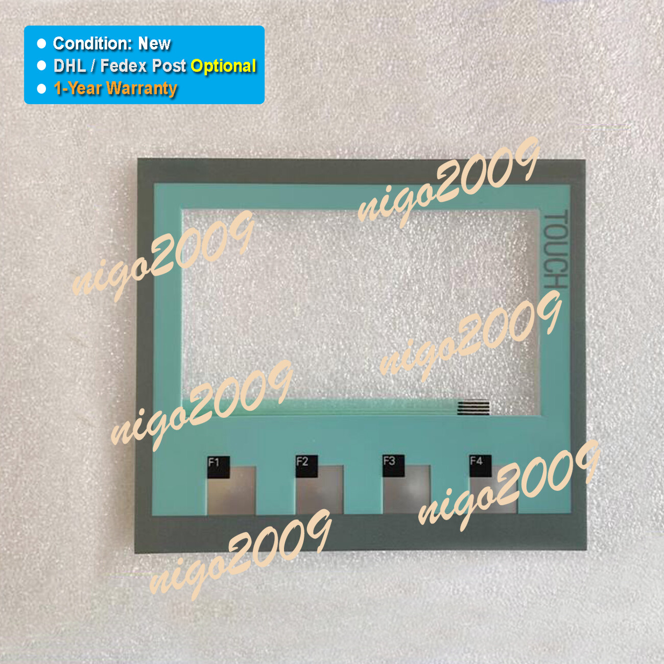 Fit for Siemens TP177B 4" Color PN/DP 6AV6642-0BD01-3AX0 Membrane Keypad