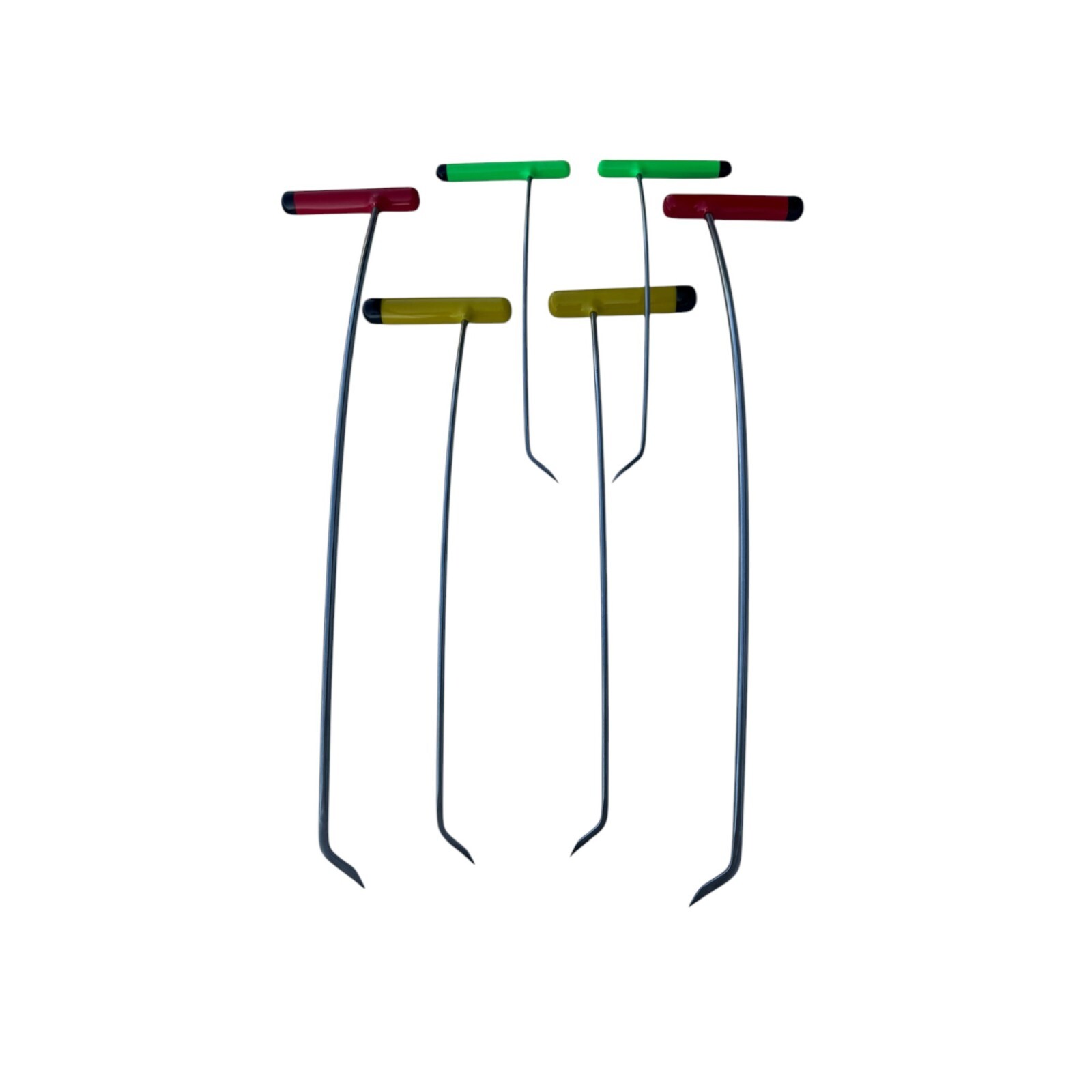 Myvora Edition 6-Piece Sharp Tip Single Bend Left & Right Steel PDR Tools –